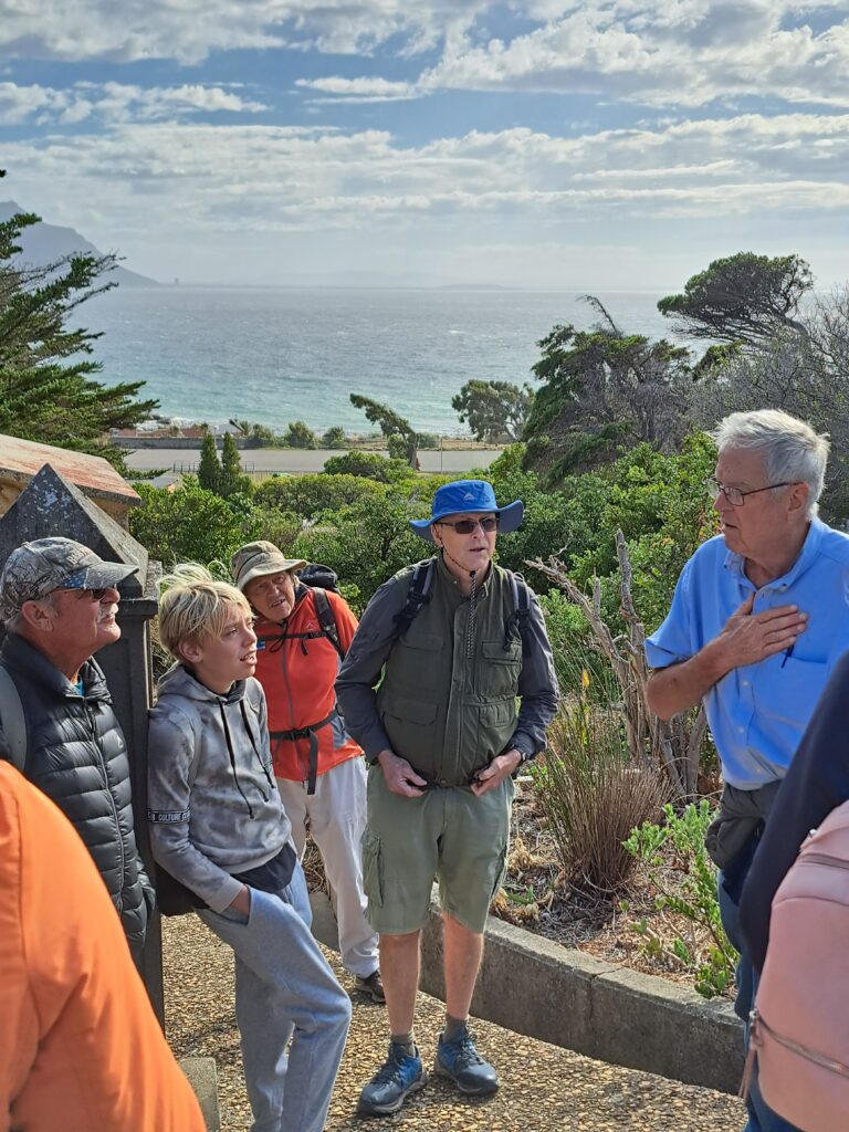 Chris Taylor tour guide Simons Town